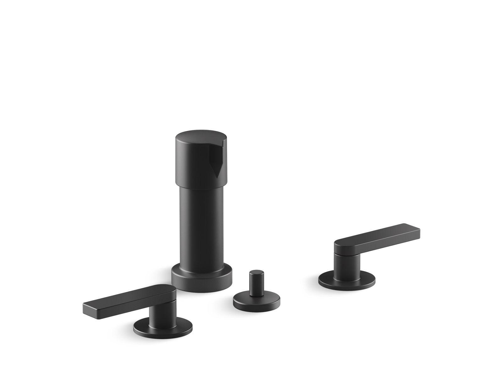 Kohler® 73077-4-BL Composed® Bidet Faucet, Matte Black