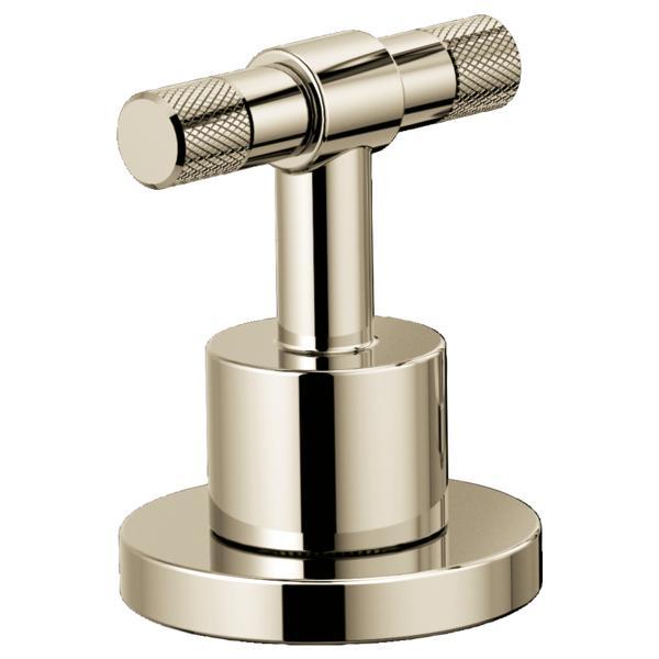 Brizo® HL5333-PN-NM Litze® Two T-Lever Handle Kit, For Use With Models 65332LF-LHP/65332LF-LHP-ECO/65334LF-LHP/65334LF-LHP-ECO Widespread Lavatory Faucets, Polished Nickel, Import