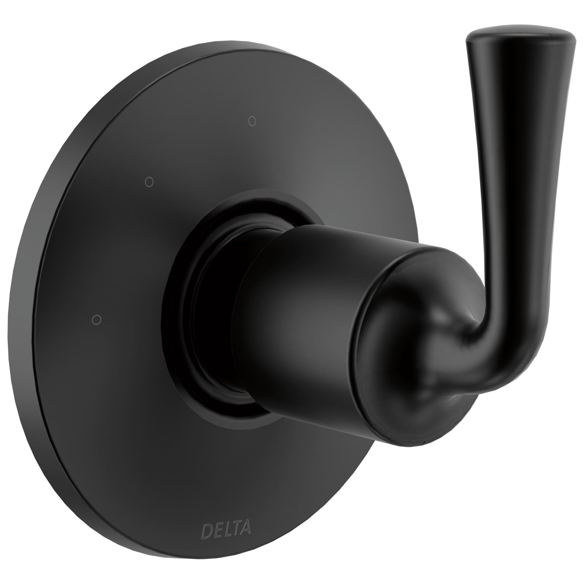 DELTA® T11833-BL 2-Port Diverter Trim, Matte Black