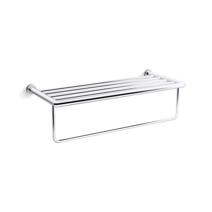 Kohler® 24552-CP Kumin® Hotelier, 10-1/2 in L x 25-3/4 in W x 7-1/2 in H
