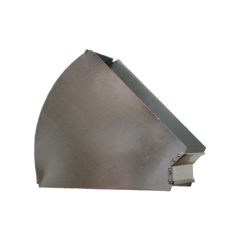 Snappy™ 109-2412 Broadway Trunk Angle, 24 x 12 in, 45 deg, Hot Dipped Galvanized, Steel