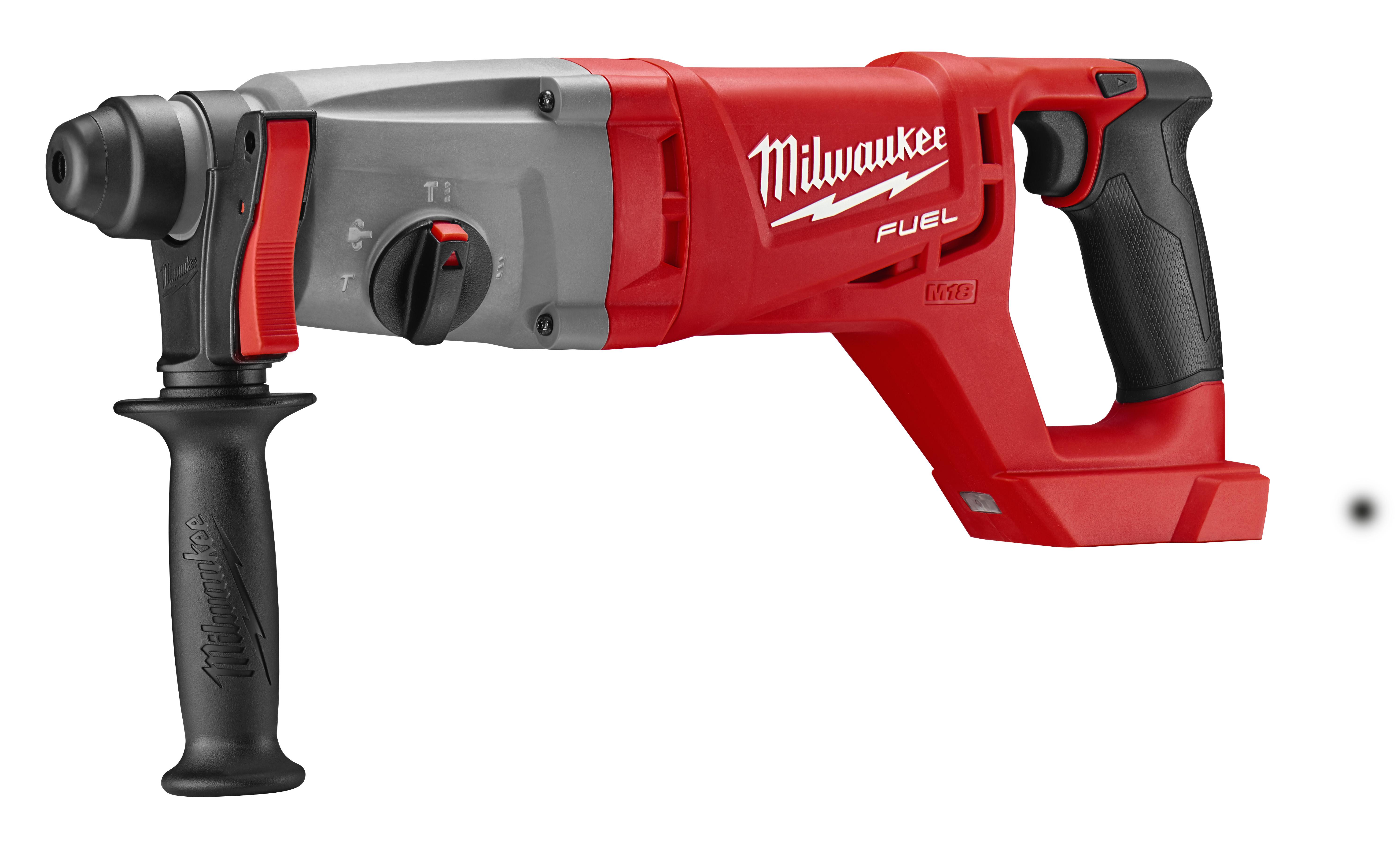 Milwaukee® M18&trade: FUEL&trade: 2713-20 Cordless Rotary Hammer, 1 in SDS Plus® Chuck, 18 VAC, 0 to 1500 rpm No-Load, Li-Ion Battery