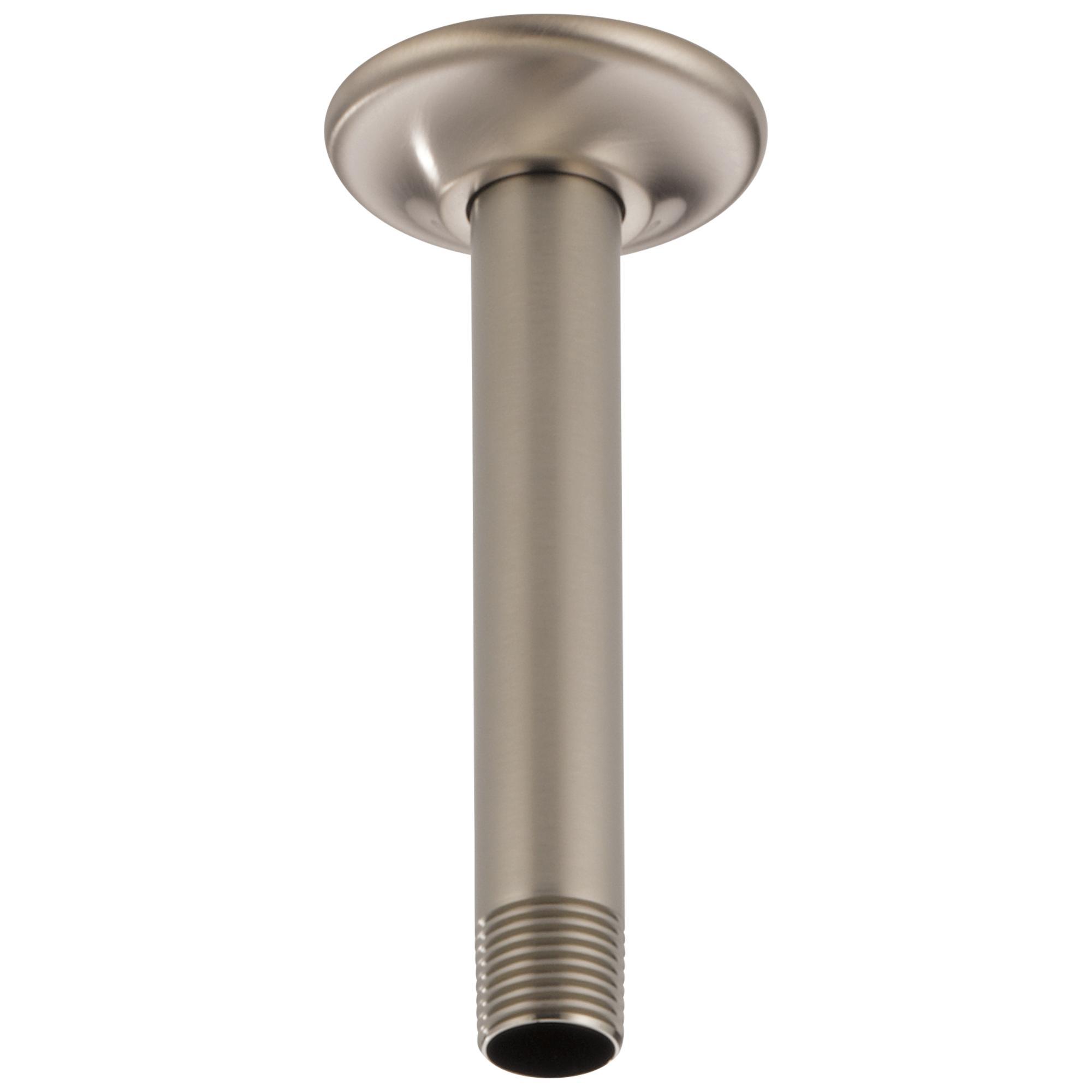 Brizo® RP48985NK Shower Arm and Flange, 6 in L, 1/2 in NPT, Import
