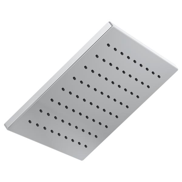 DELTA® 52159-PR Raincan Universal Showerhead, 1.75 gpm Max Flow, 1 Sprays, Ceiling/Wall Mount, 11-3/4 in L x 11-3/4 in W x 2-3/8 in H Head, Import
