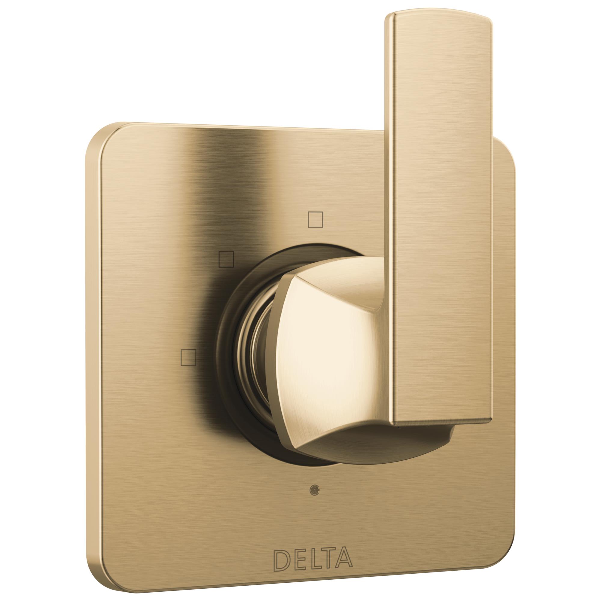 DELTA® T11837-CZ 2-Port 3-Setting Diverter Trim, Champagne Bronze