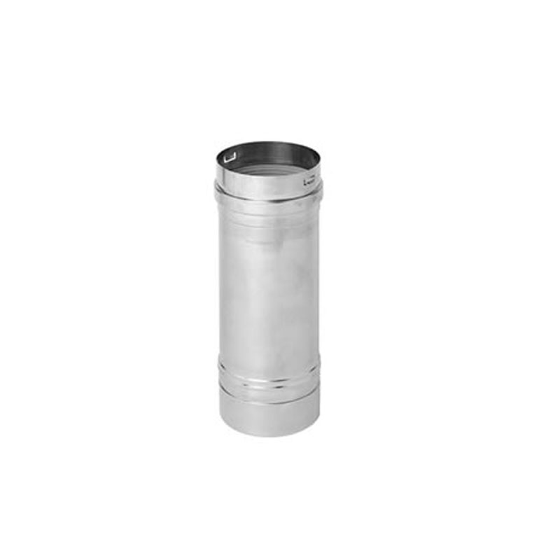 METAL-FAB&reg; Corr/Guard&reg; 3" D 36" Straight Length Pipe - SW - 3CGSW36