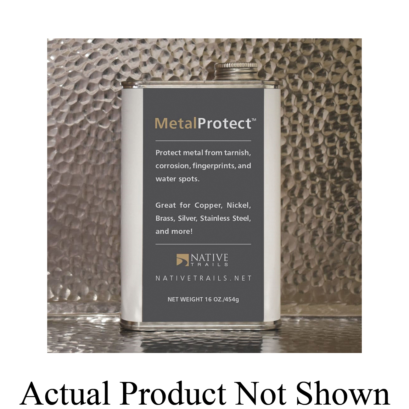 Native Trails MetalProtect™ SKIT16-C Protective Sealer, 16 oz Can, Colorless