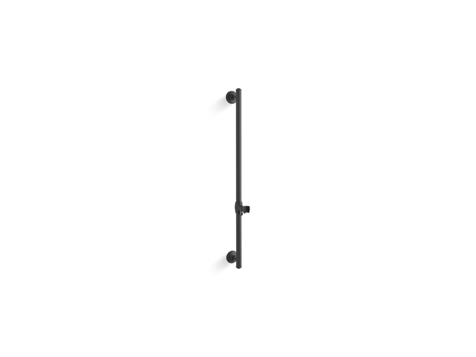 Kohler® 72798-BL 72798 Artifacts® Trim Kit Shower Side Bar, 30 in OAL, Metal, Matte Black