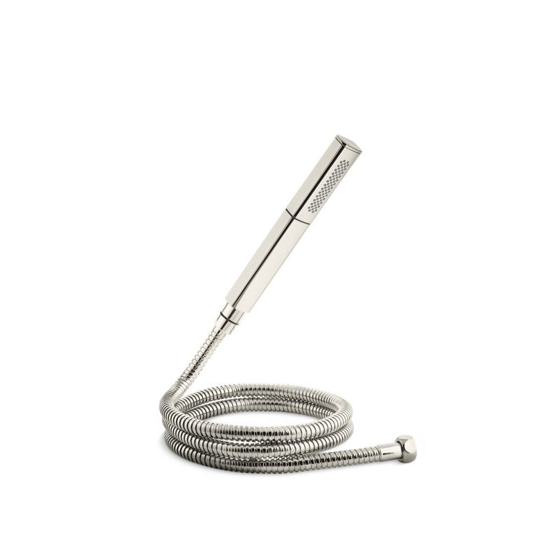 Kallista P24761-00-SN Foundations by KALLISTA Soft Modern Dual-Function Handshower with Hose