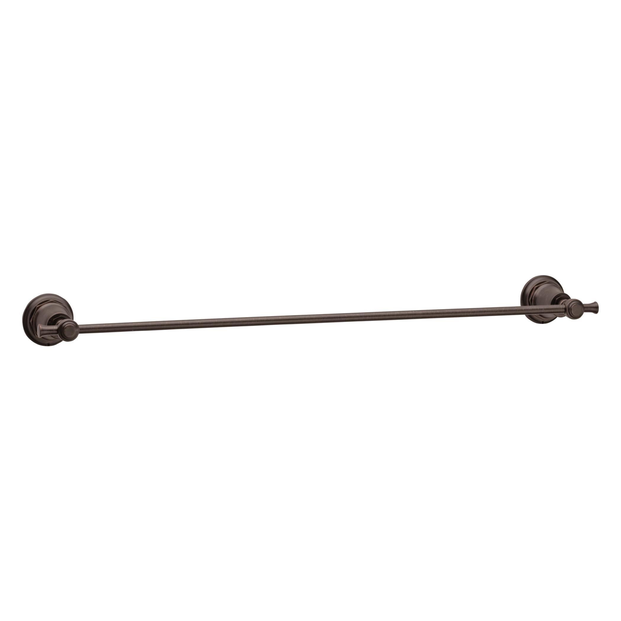 Brizo® 692461-RB Rook™ Towel Bar, 24 in L Bar, 3-1/2 in OAD x 2-5/16 in OAH, Venetian Bronze, Import