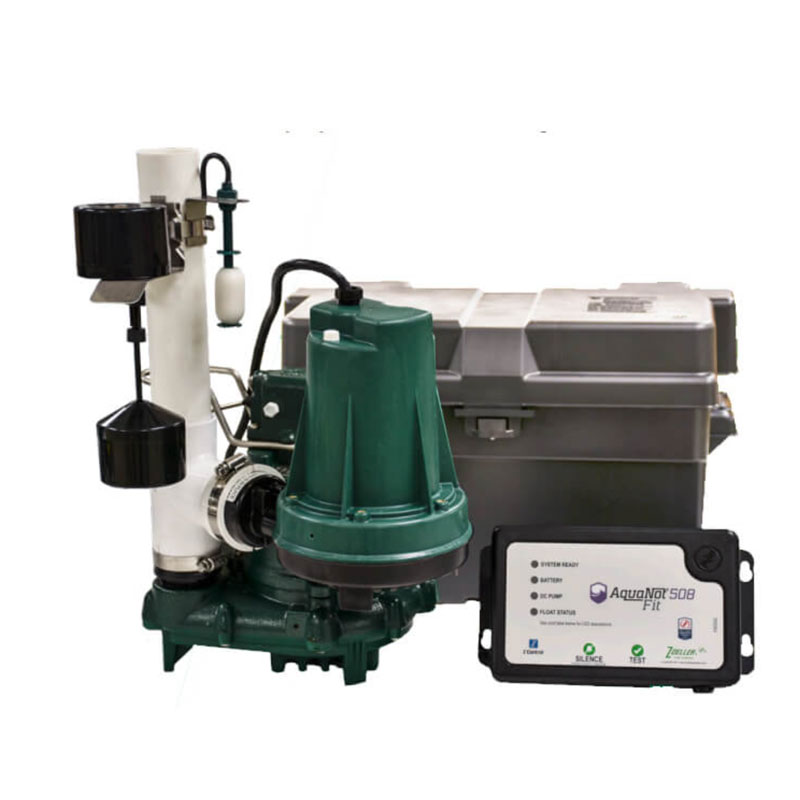 Combo Primary Pump & Backup Sump System Image
