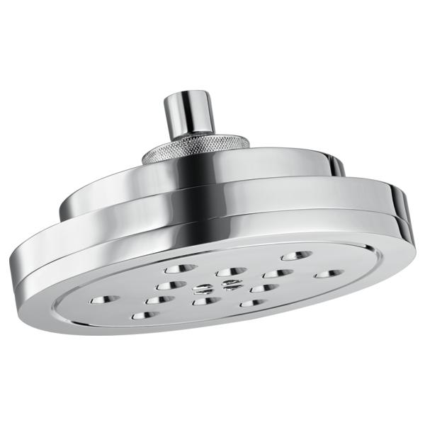 Brizo® 87435-PC Litze™ Multi-Function Raincan Shower Head, 2 gpm Min, 4 Sprays, Import