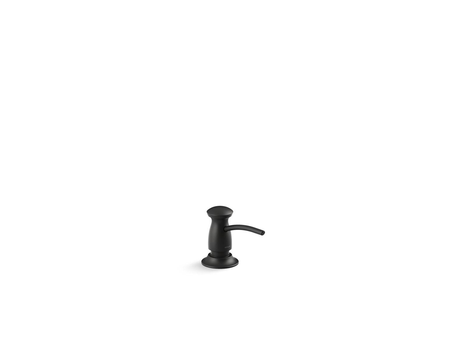 Kohler® 1893-C-BL 1893-C Transitional Soap Dispenser, 3-3/8 in OAL, Solid Brass