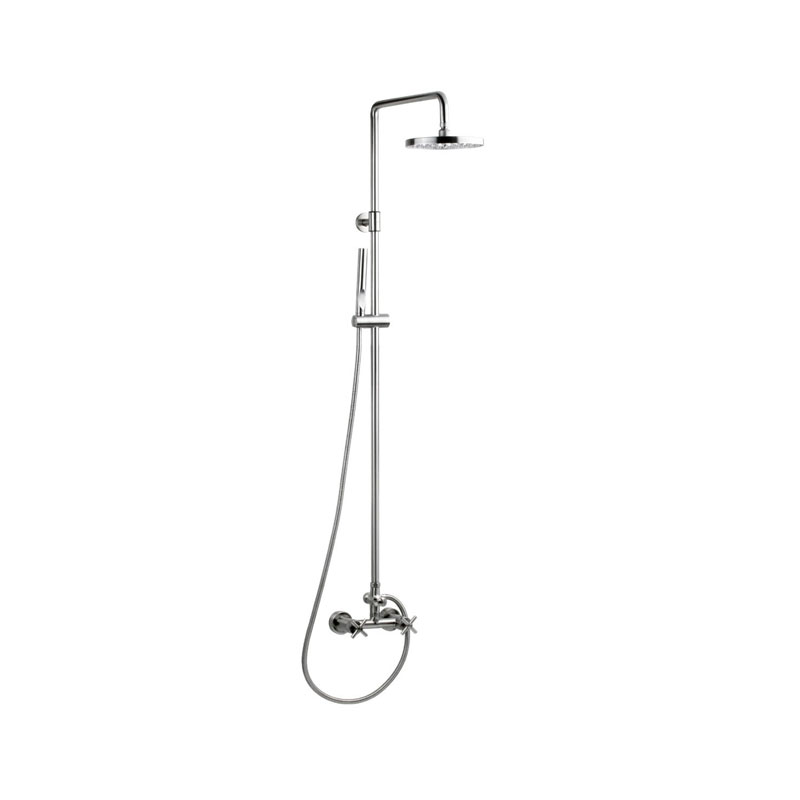 Outdoor Shower Company CAP-115ABS-8 Wall Mount Hot & Cold Shower