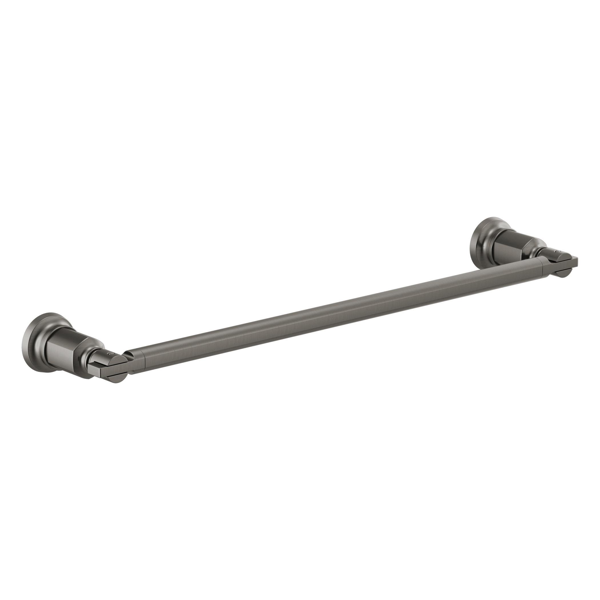Brizo® 691876-SL Invari™ Towel Bar, 18 in L Bar, 1.81 in OAH x 3.56 in OAD, Metal, Import
