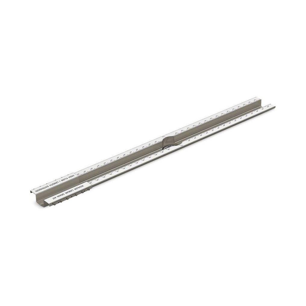 Kohler® 33426-NA 33426 Extension Kit, For Use With 1-1/4 in Linear Drain Channel, 15 to 30 gpm, Solid Stainless Steel/Brass, Silver