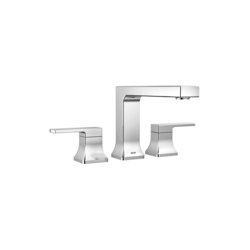 DELTA® T2737 Velum™ Rough-In Kit Roman Tub Trim, 10 to 16 in Center, Chrome, 2 Handles, Import