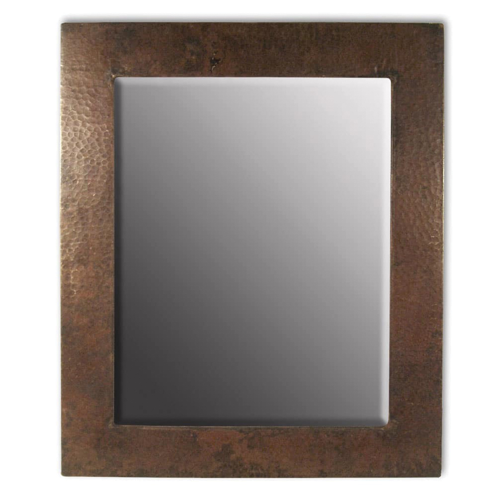 Native Trails CPM65 Sedona Large Mirror, Rectangle Shape, 30 in L x 36 in W, Antique Copper, Import