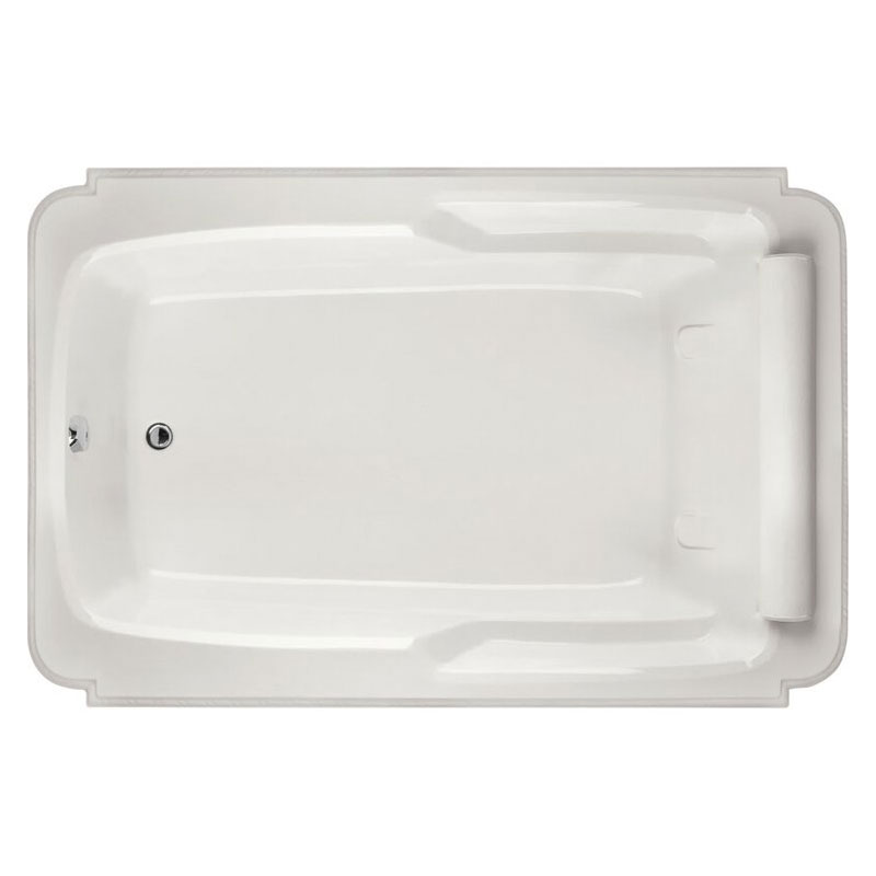 Hydro Systems ATL7448ATO-WHI Atlandia Soaker Tub