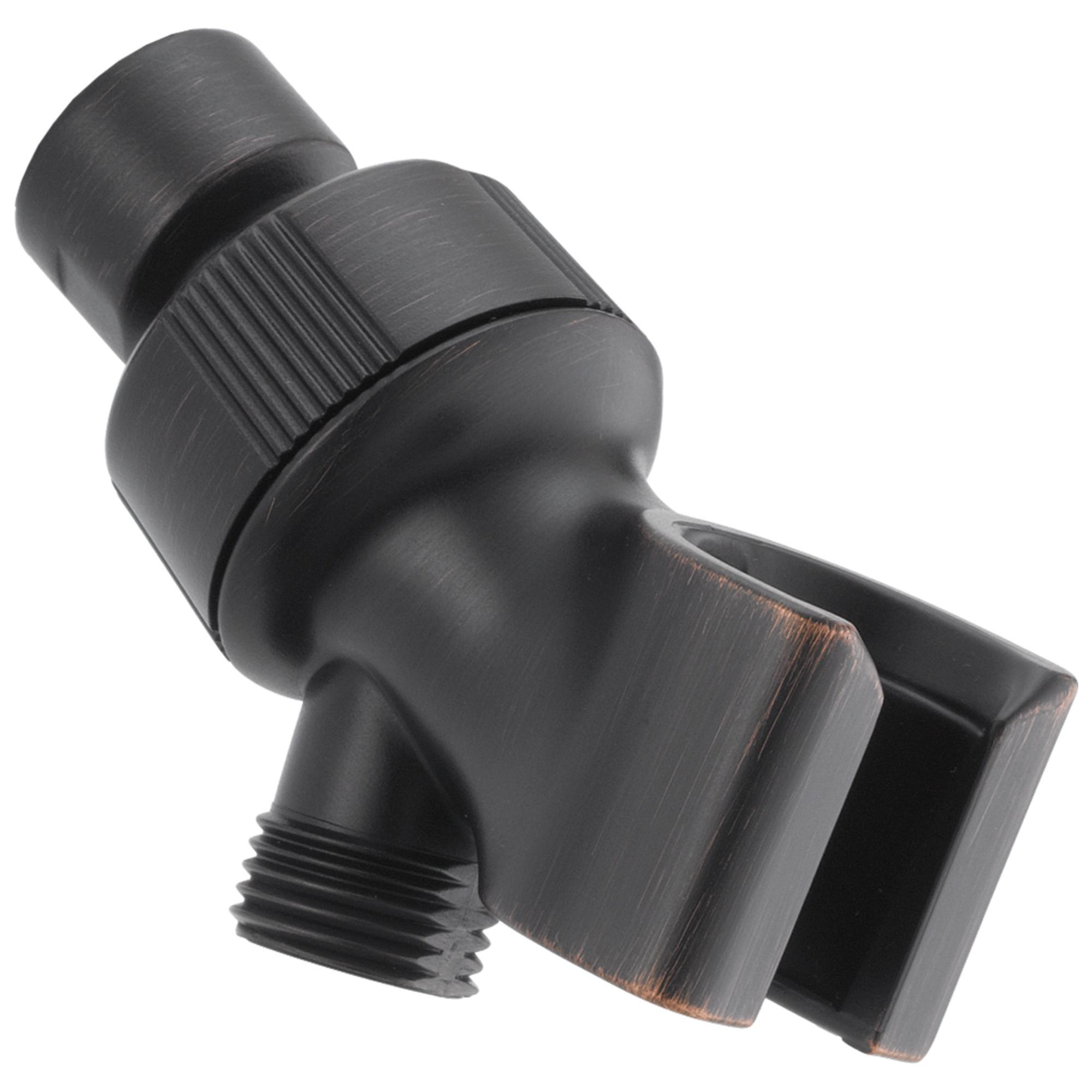 DELTA® U3401-RB-PK Adjustable Hand Shower Arm Mount, Wall Mount, For Use With Universal Shower System, Plastic, Import
