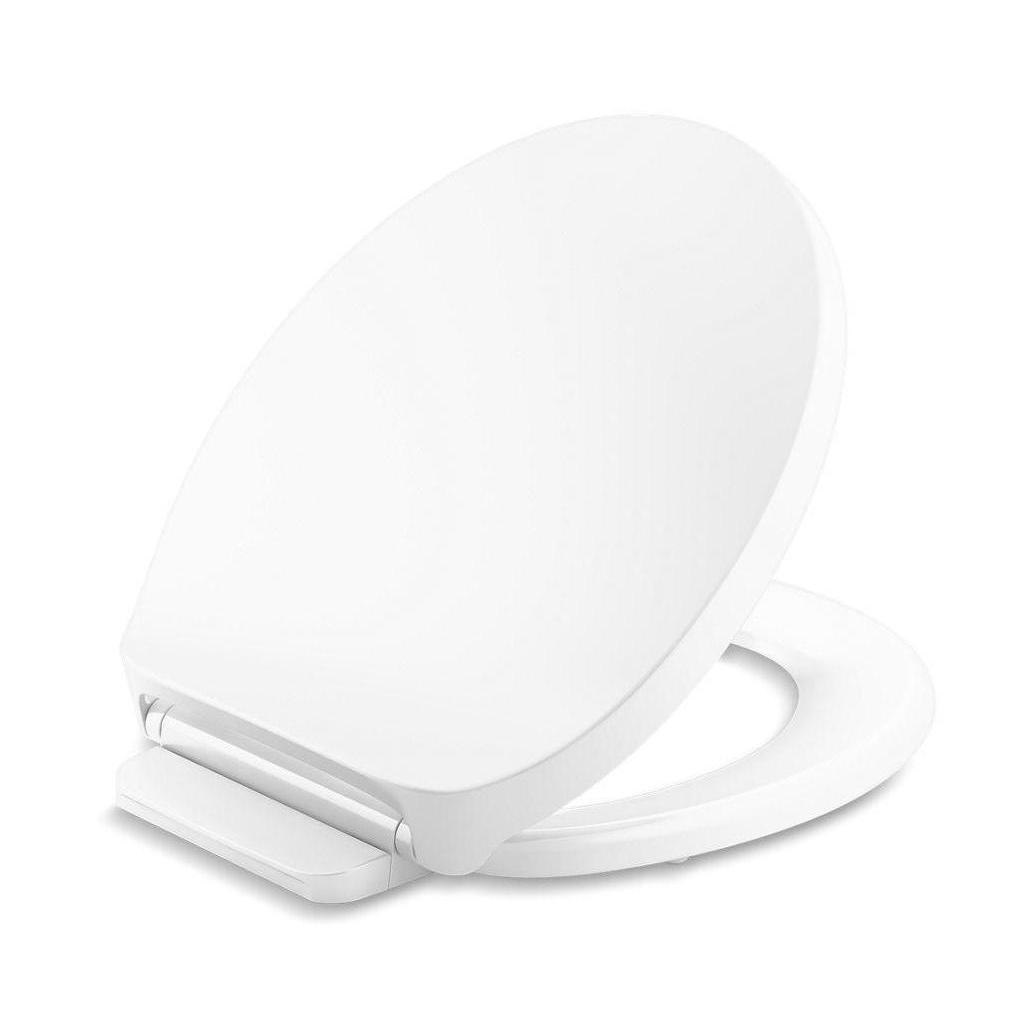 Kohler® 28005-0 28005 Toilet Seat, Drift™, Round Bowl, Closed Front, White, Quiet-Close™ Hinge