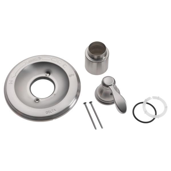 DELTA® RP102062BN Tub and Shower Renovation Kit, 3 in L x 7 in W x 7 in H, Stainless Steel, Brushed Nickel