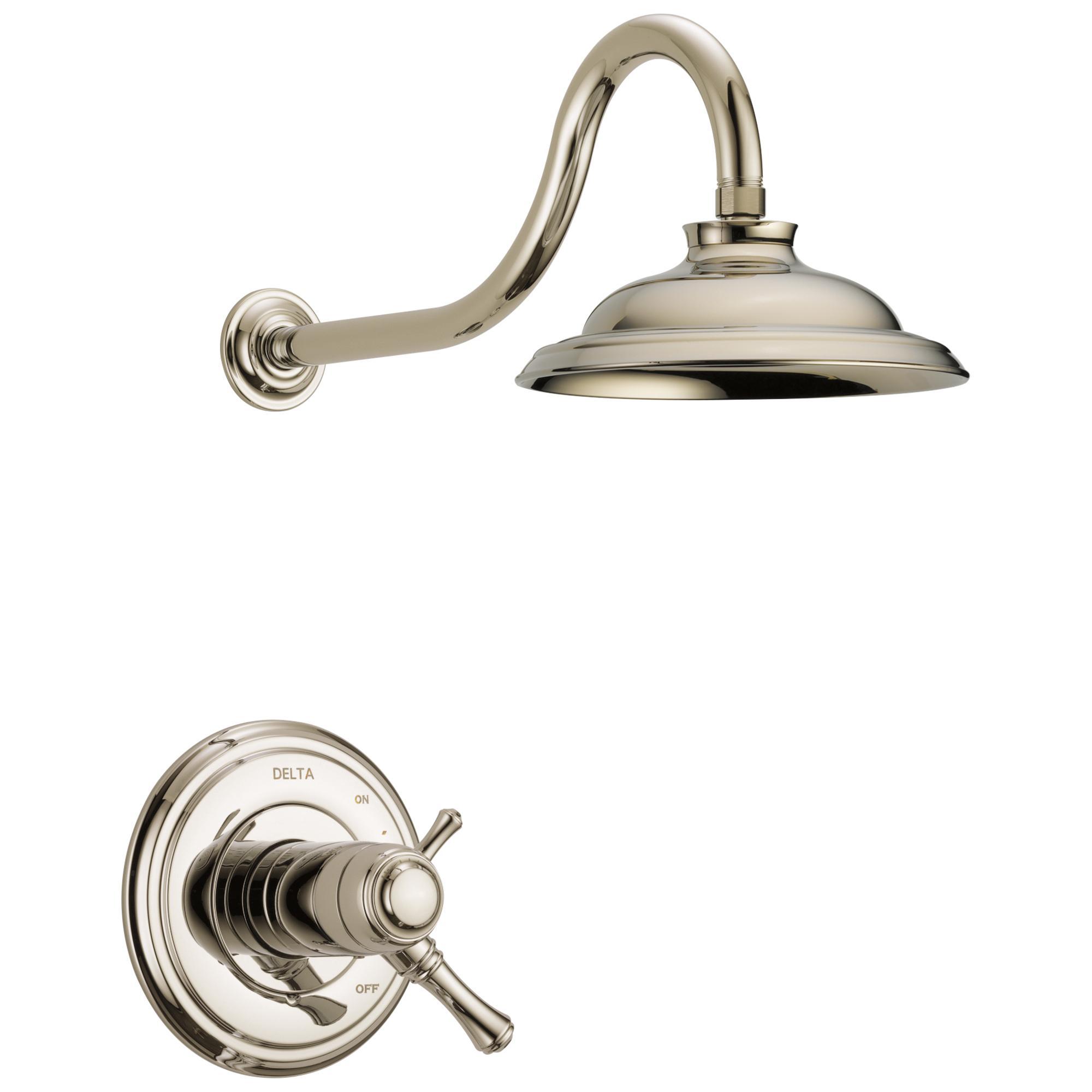 DELTA® T17T297-PN-WE 17T Shower Trim, 1.75 gpm Shower, Polished Nickel