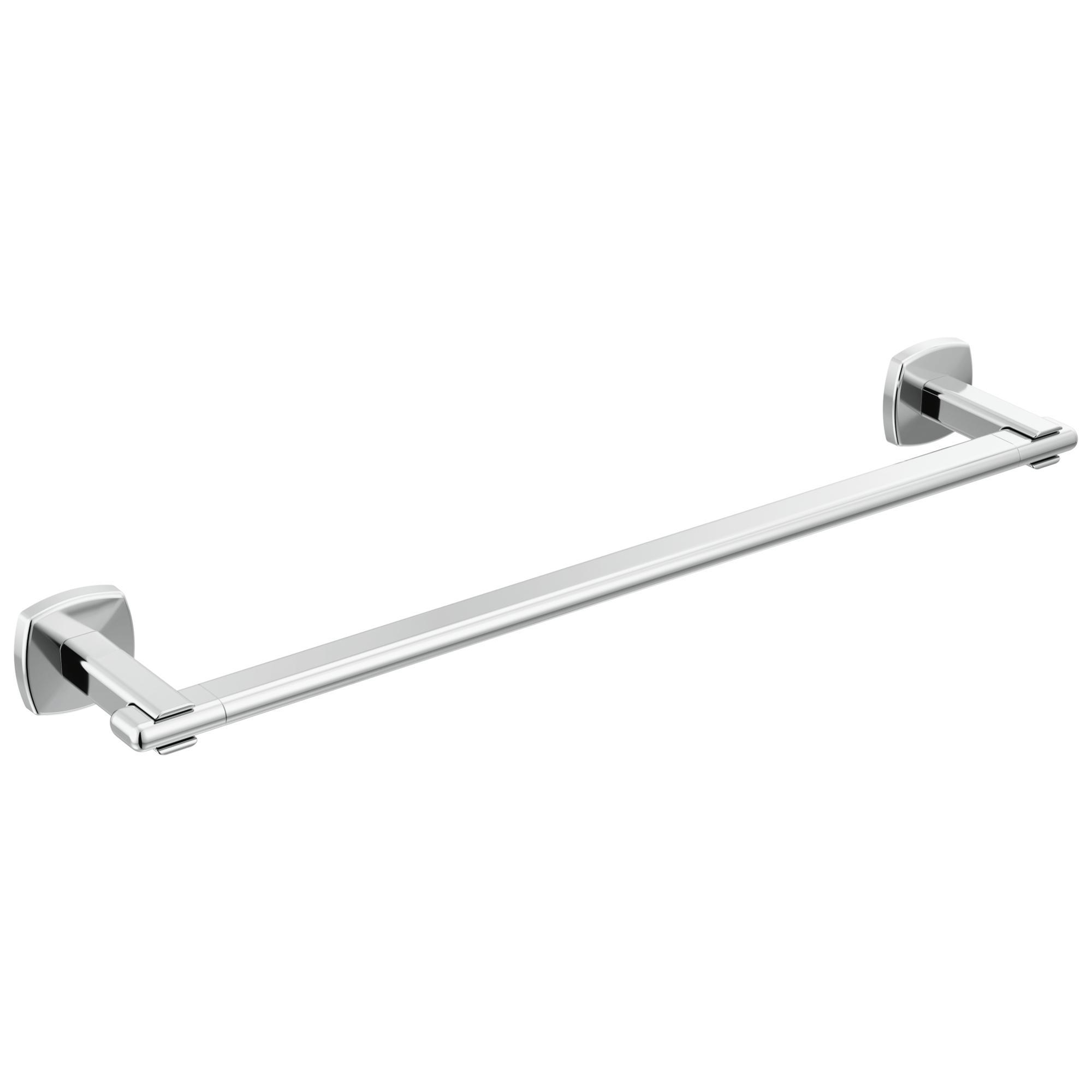Brizo® 691867-PC Towel Bar, 18 in L Bar, 2 in OAH x 3.5 in OAD, Zinc, Import