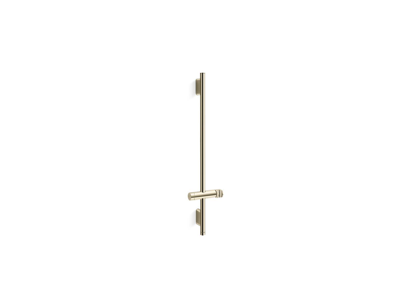 Kohler® 26312-AF Statement® Slide Bar, Metal, Vibrant French Gold