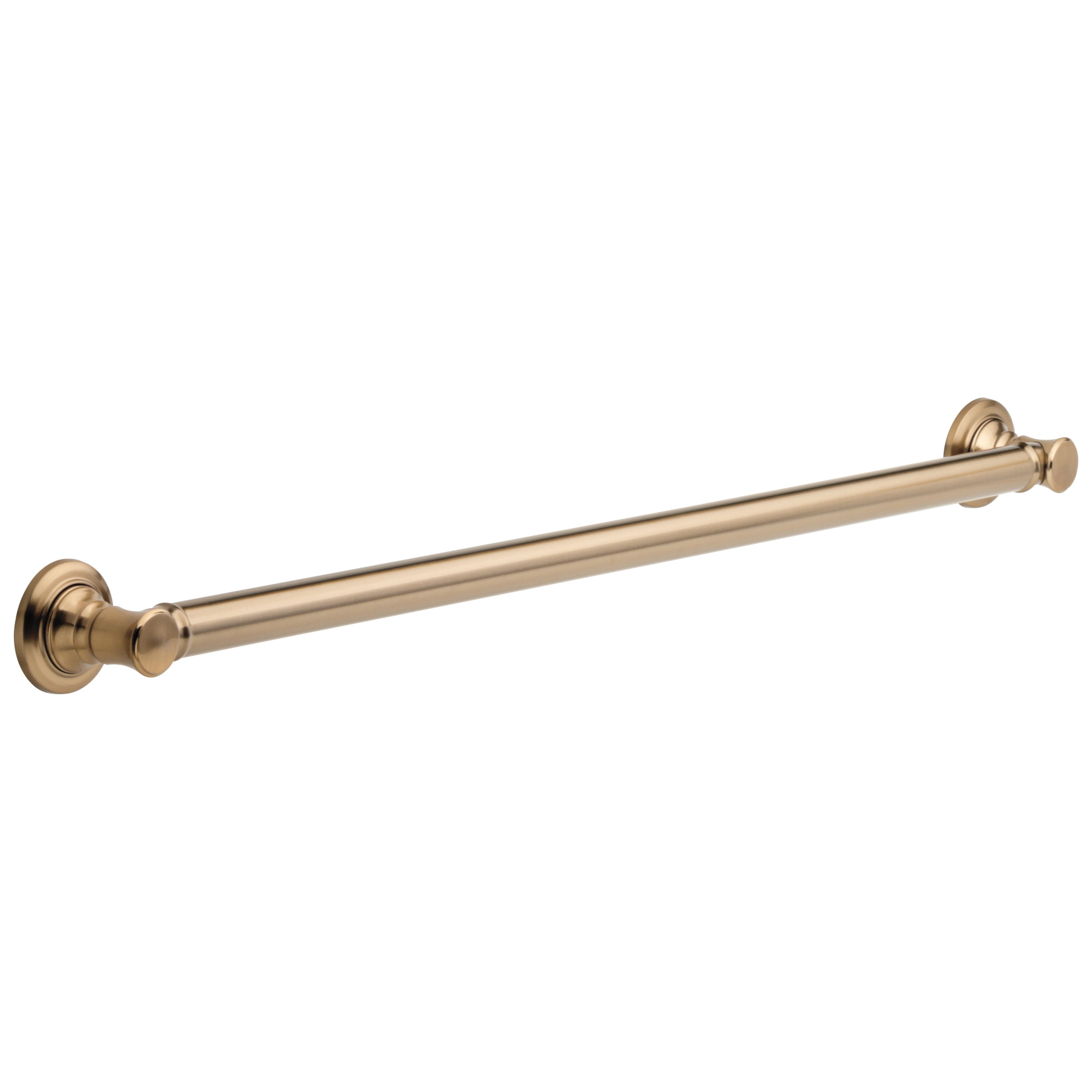DELTA® 41636-CZ Round Traditional Decorative Grab Bar, 36 in L x 1-1/4 in Dia, Brilliance® Champagne Bronze, Import