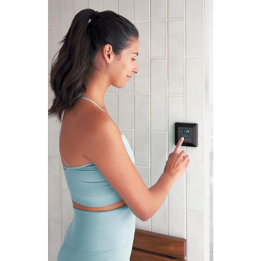 DELTA® 5P-EST06-BL Square Steam Generator, 3/4 in NPT Steam Outlet, Auto Drain, 3/8 in Water Inlet, 240 V, 25 A, Domestic