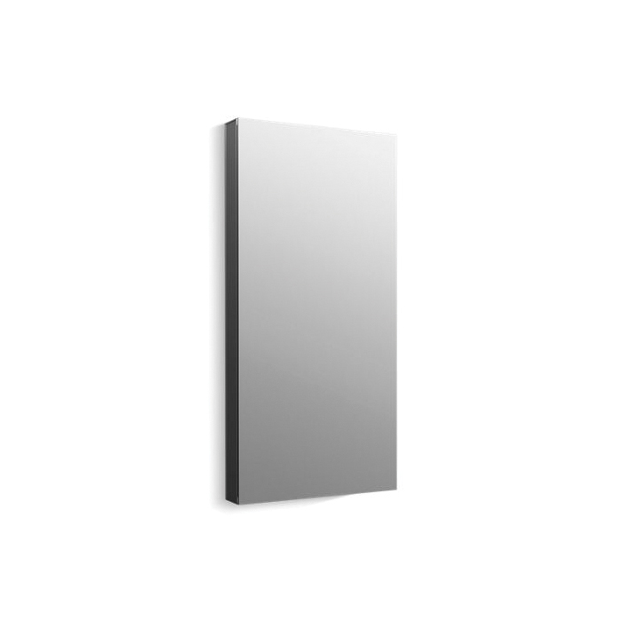 Kohler® 81148-DA1 Maxstow™ Medicine Cabinet, 20 in OAW x 40 in OAH, Aluminum, Dark Anodized Aluminum