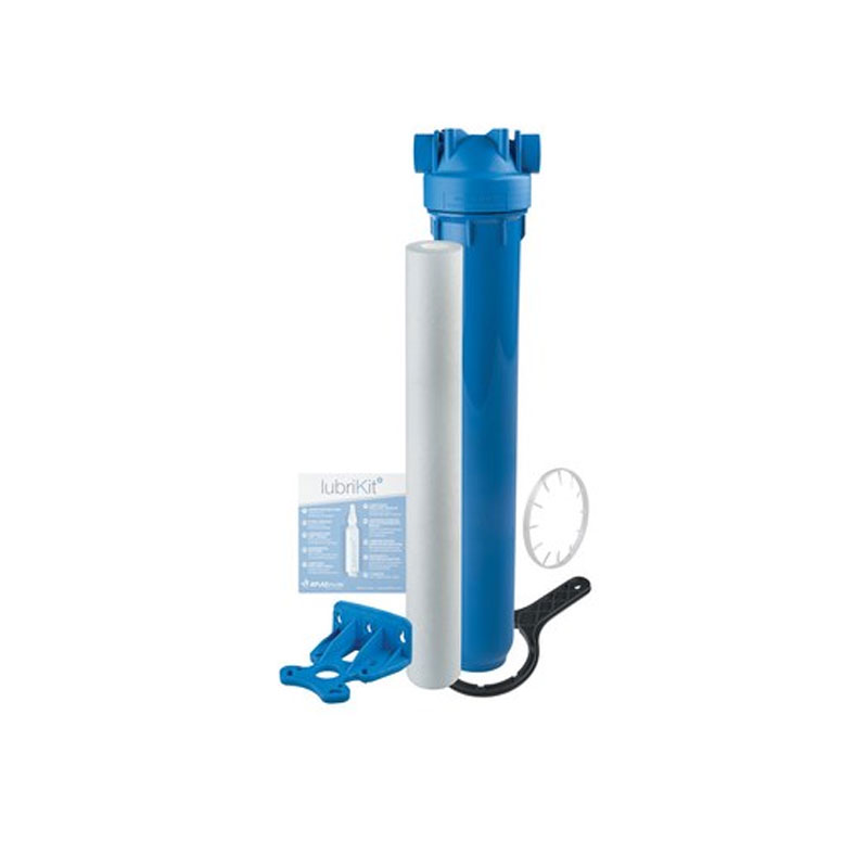 Atlas Filtri ZC1381427 Water Filter Kit Deep Standard 20 Inch Blue 3/4 Inch NPT 5MIC