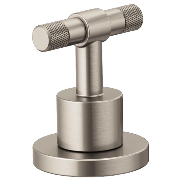 Brizo® HL5333-NK-NM Litze® Two T-Lever Handle Kit, For Use With Models 65332LF-LHP/65332LF-LHP-ECO/65334LF-LHP/65334LF-LHP-ECO Widespread Lavatory Faucets, Luxe Nickel, Import