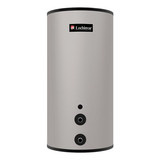 Lochinvar® 100167132 RGA Insulated Storage Tank, 318 gal Tank, 40 in Dia, 3 in NPT Inlet x 2 in NPT Outlet