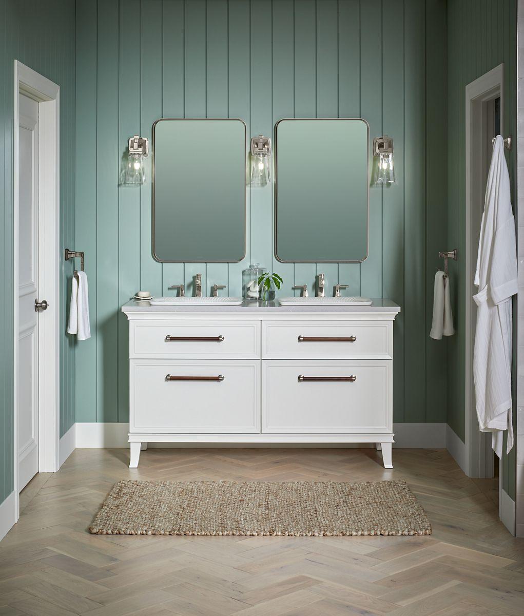 Kohler® 31755-SC01-SNL 31755-SC01 Riff® Single Light Sconce, 120 V AC, Polished Nickel Housing, (1) Lamps