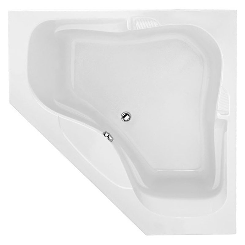 Hydro Systems LAR6060ATO-WHI Lara Soaker Tub