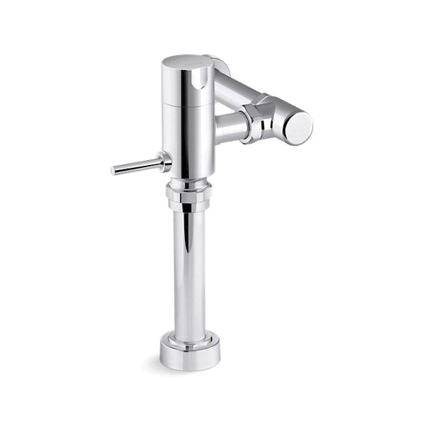 Kohler® 80TM00N10-CP K-80TM00N10 Mach™ Manual Toilet Flushometer, 1.28 gpf Flush Rate, 1 in IPS Inlet, 35 to 80 psi Pressure, Polished Chrome